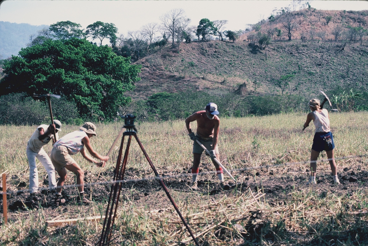 Constructing a Water Pipeline in Matiguas, Nicaragua, 1987