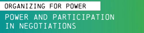 Power & Participation baner
