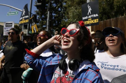 Labor protests in LA